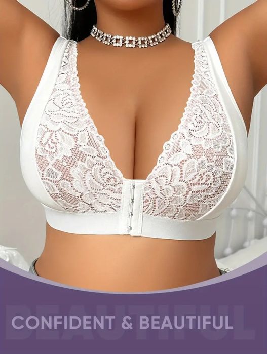 Бюстгальтер білий 3XL