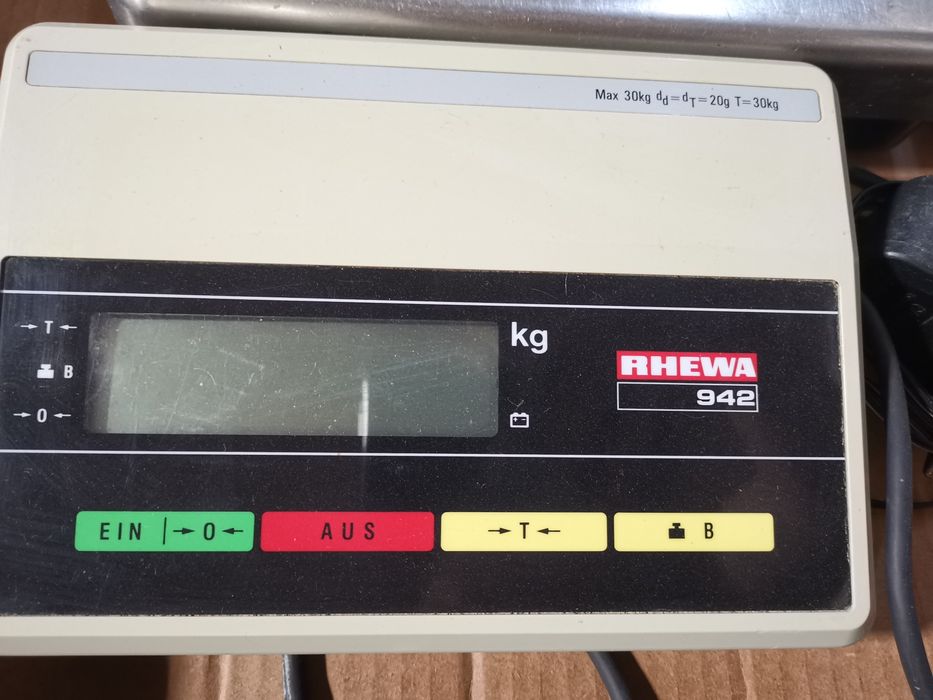 Balanças de mesa marca Rhewa