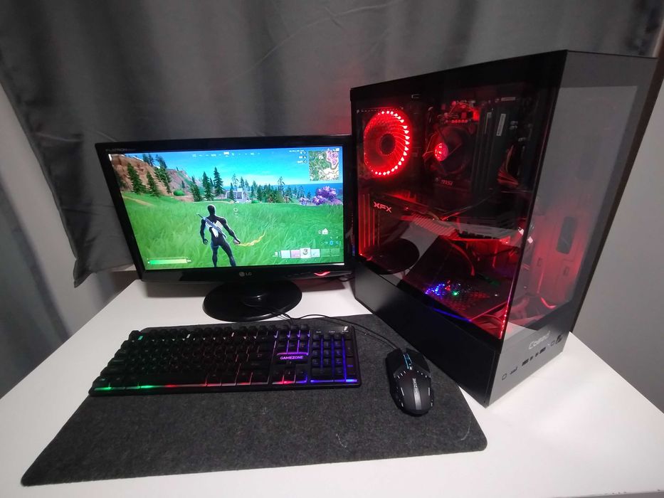 Mocny zestaw komputerowy do gier i5 / SSD / HDD / Radeon 8GB