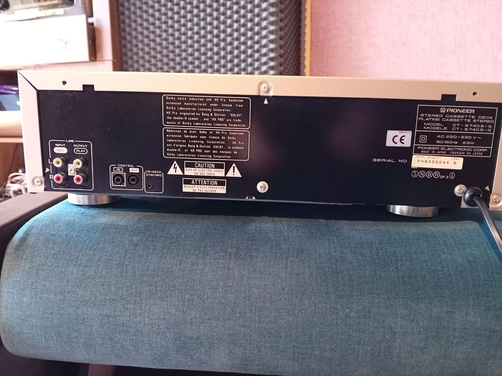 Magnetofon deck PIONEER CT-S 740 S