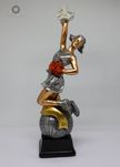 Statuetka cheerleader 21cm. WYPRZEDAŻ