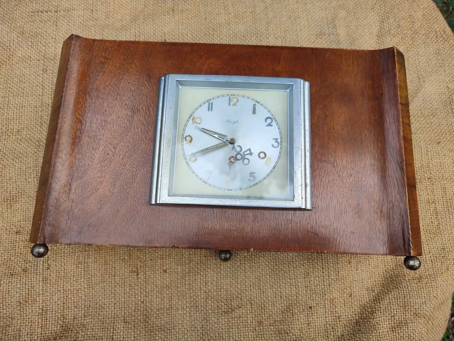 zegar kominkowy budzik Kienzle