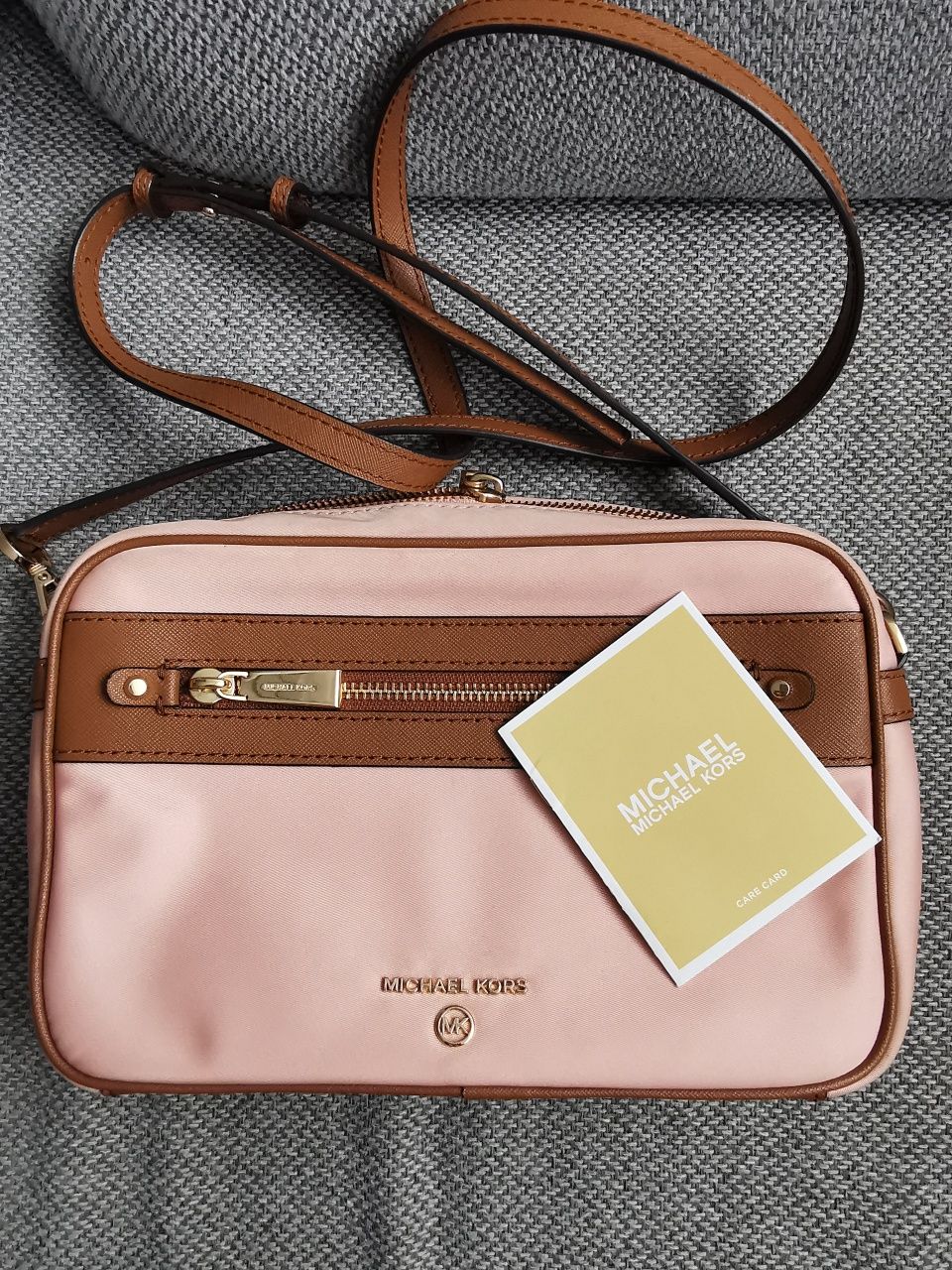 MICHAEL KORS Jet Set Charm Light Pink East West Crossbody