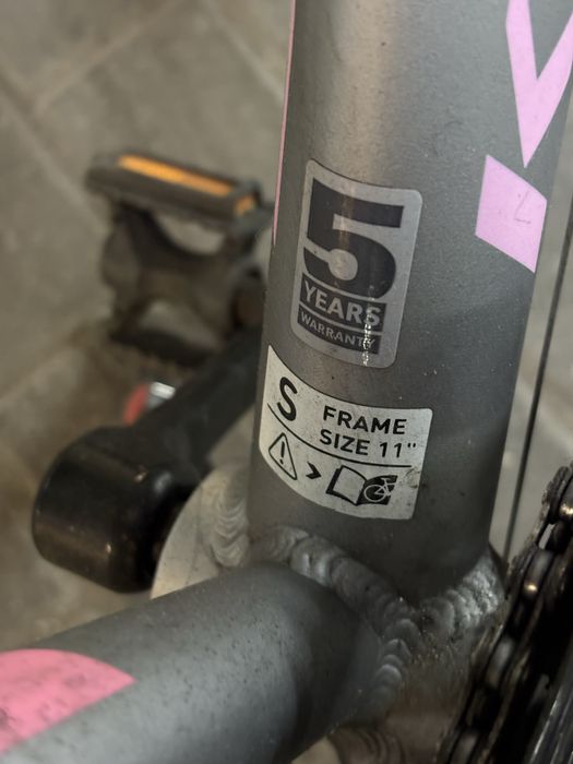 Rower dziecięcy kross różowy