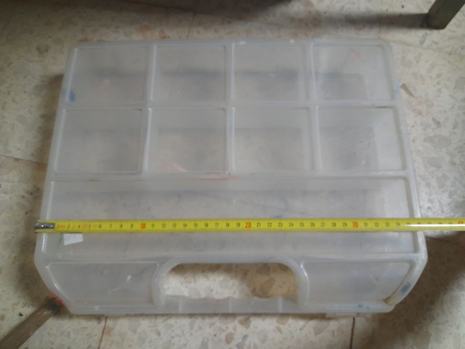 Conjunto 3 Caixas ferramentas e outros para arrumação