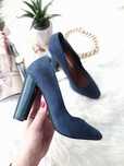 Granatowe buty na obcasie Atmosphere 38