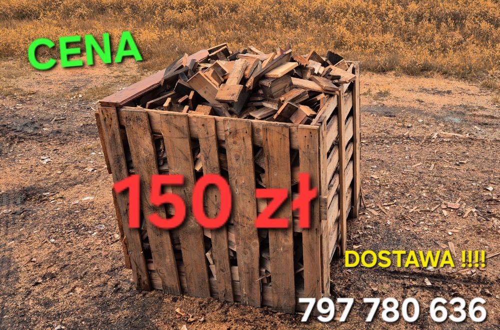 BRZOZA, DĄB * Drewno Kominkowe I opałowe z DOSTAWĄ (opał drzewo tanio)