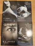 Trilogia de Livros Cinquenta Sombras e Livro Grey