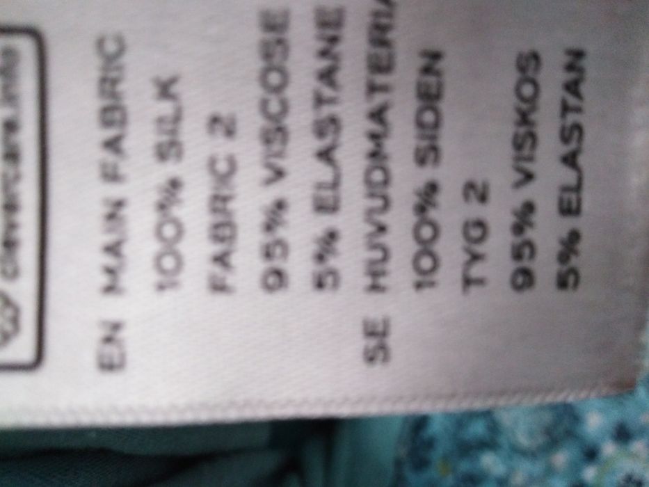 Bluzka jedwab silk  m l  roz 40