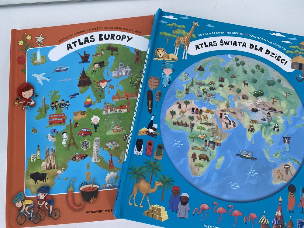 2 Atlasy Europy i Świata