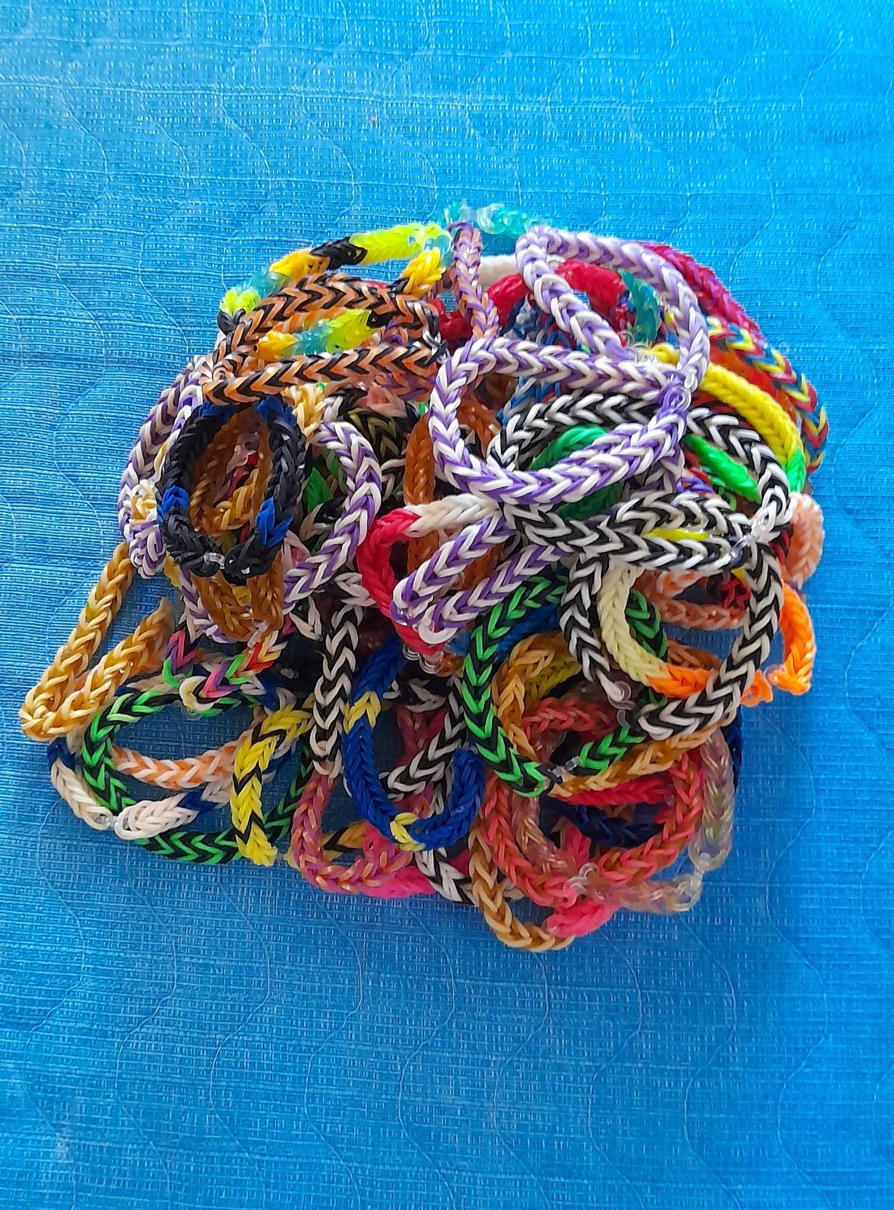 Material para pulseiras de Elásticos