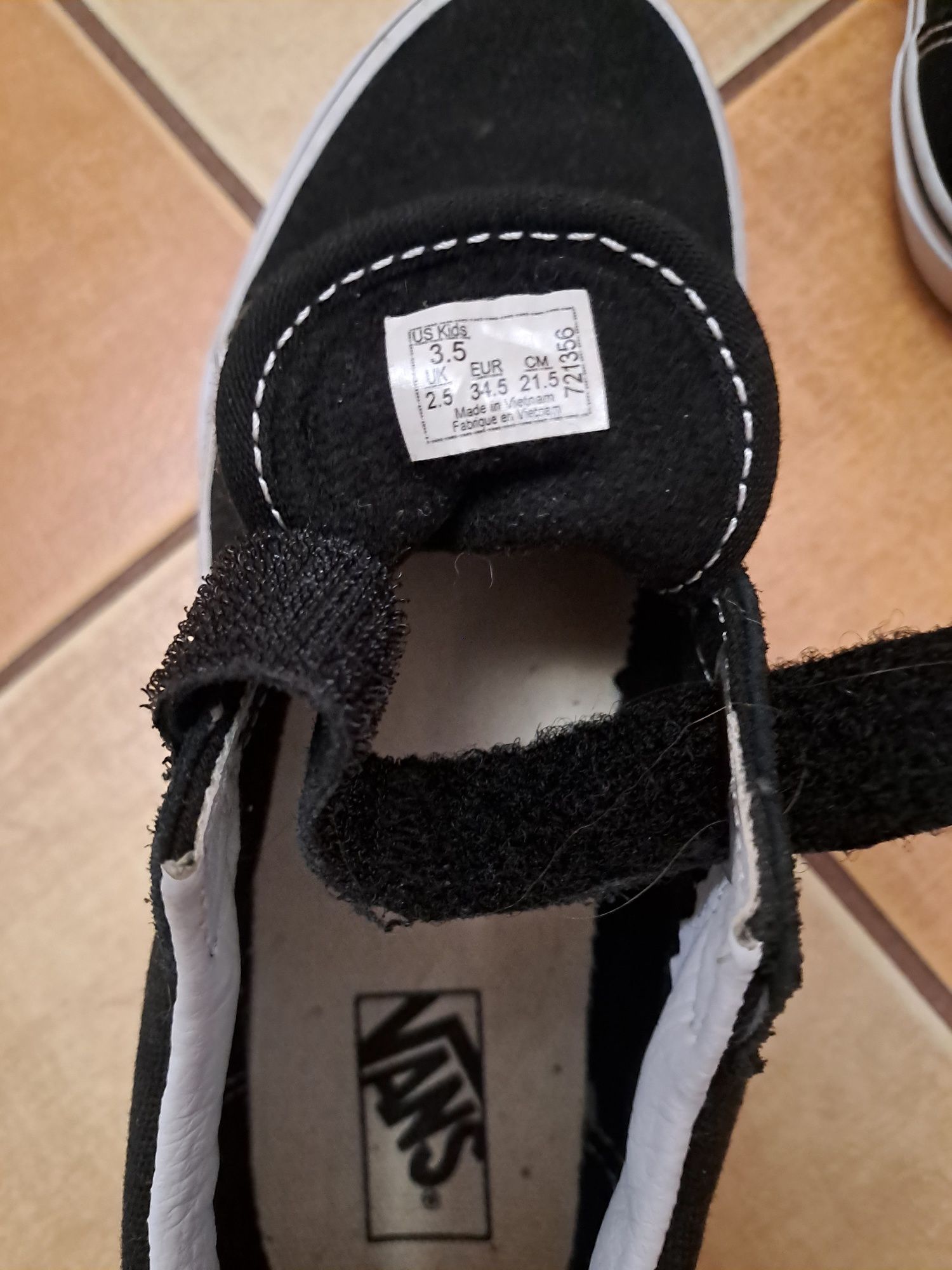 Trampki vans rozmiar 34.5