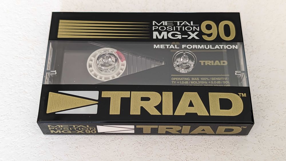 That's TRIAD MG-X 90 Metal 1986r. 1szt Japan