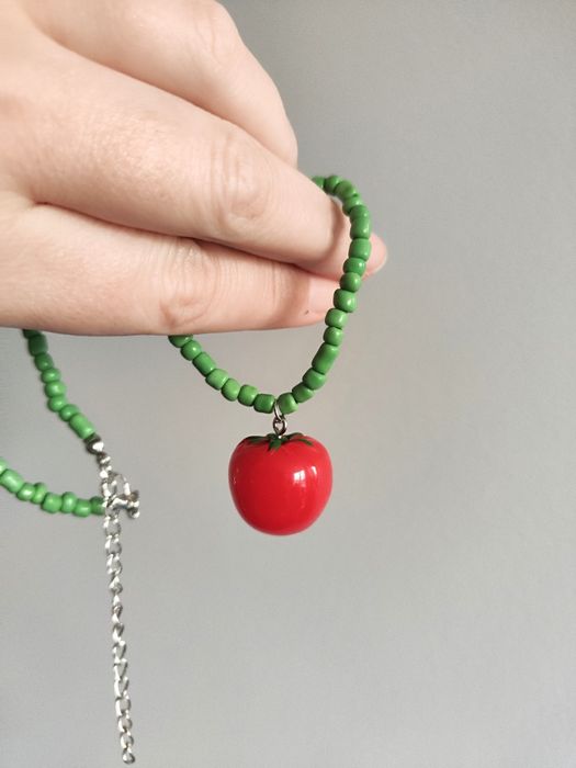 Naszyjnik sanah pomidor wisiorek kaprysy