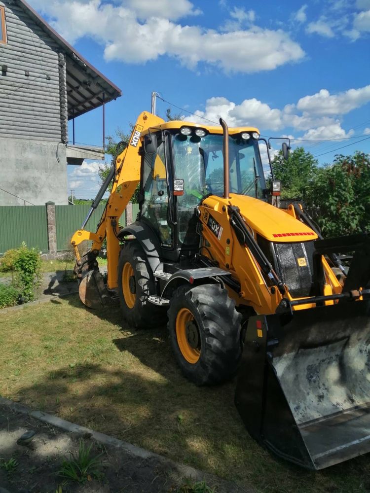 Послуга, оренда спецтехніки екскаватора-навантажувача JCB 3cx