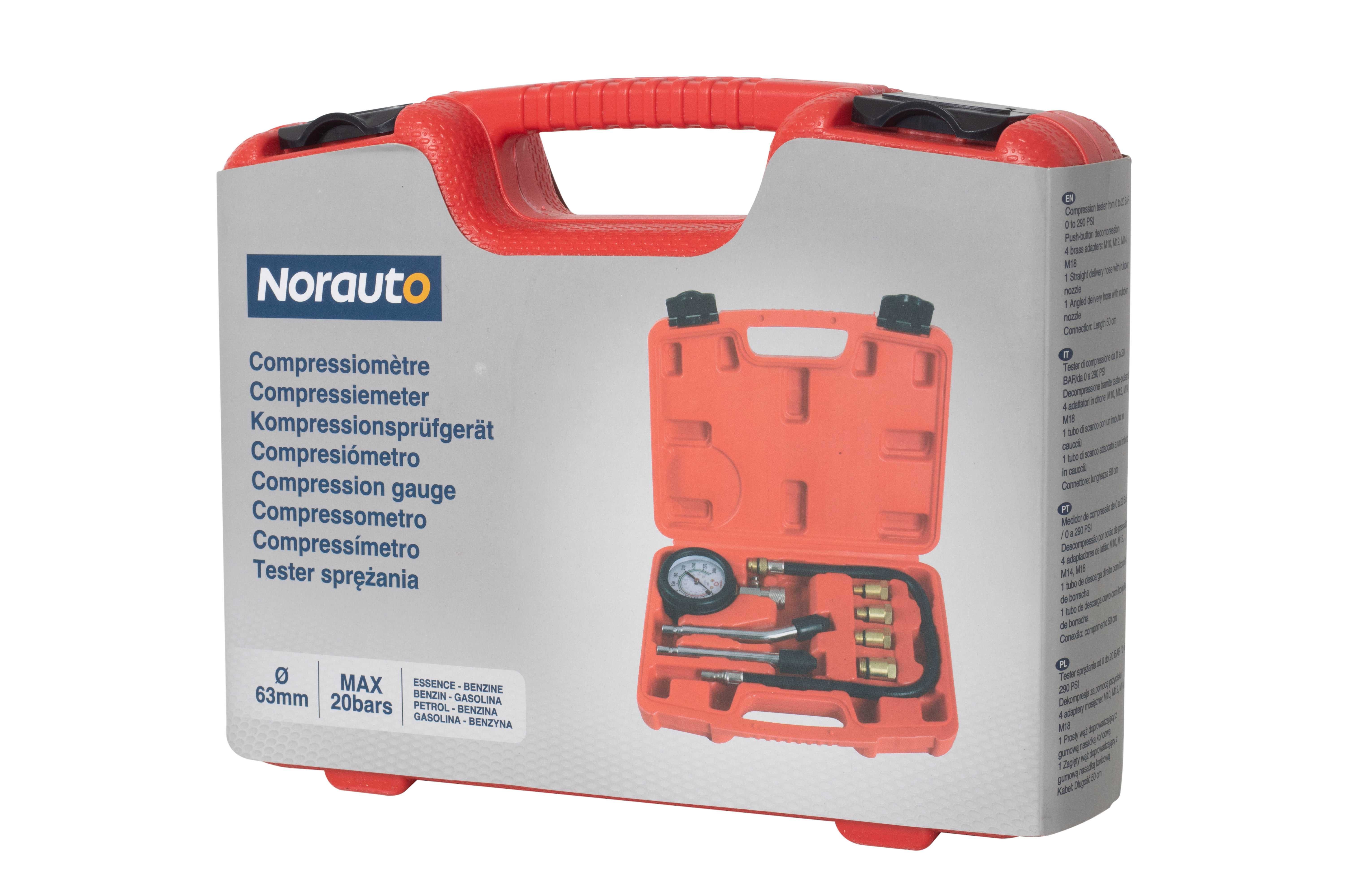 Wskaźnik miernik kompresji Norauto M10 M20 M14 M18