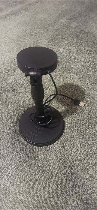 Czarna lampka nastrojowa projektor 4 tryby kolorów wejście USB