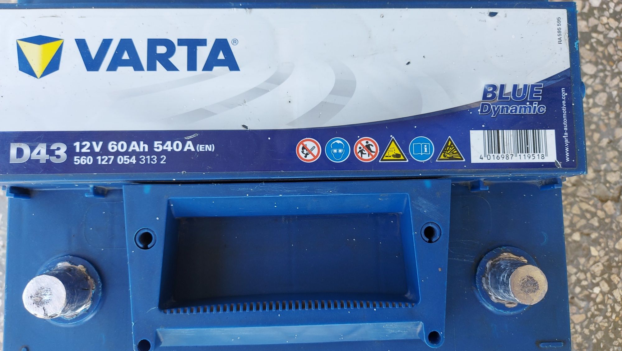 Акумулятор Varta 60Aah D43