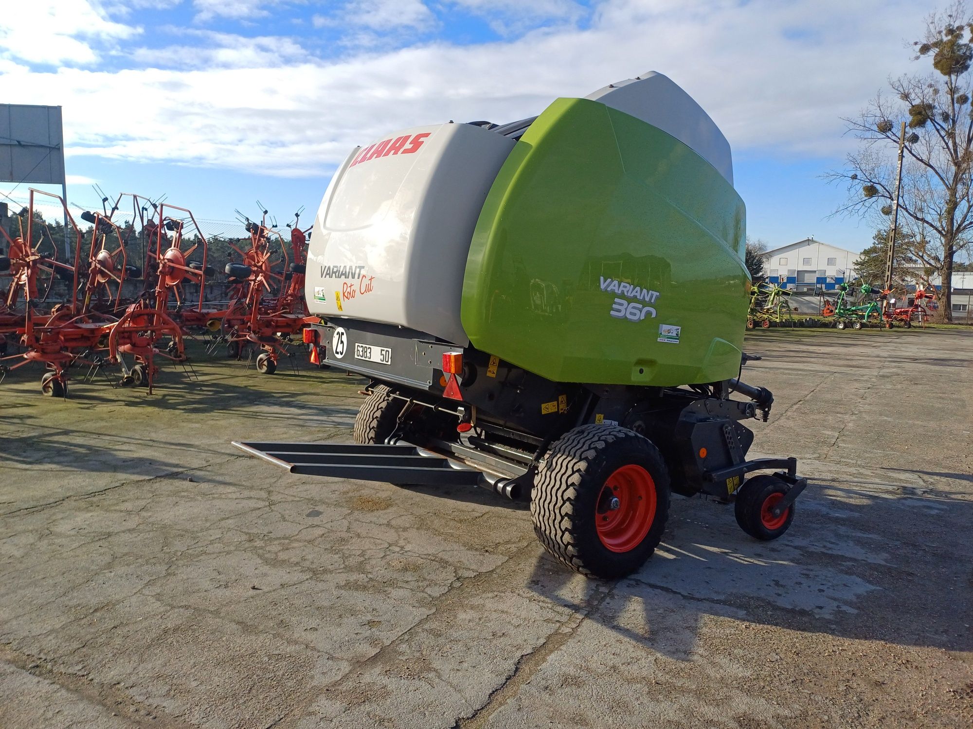 Prasa Claas Variant 360 RC rotor z nożami 16 tys balotow