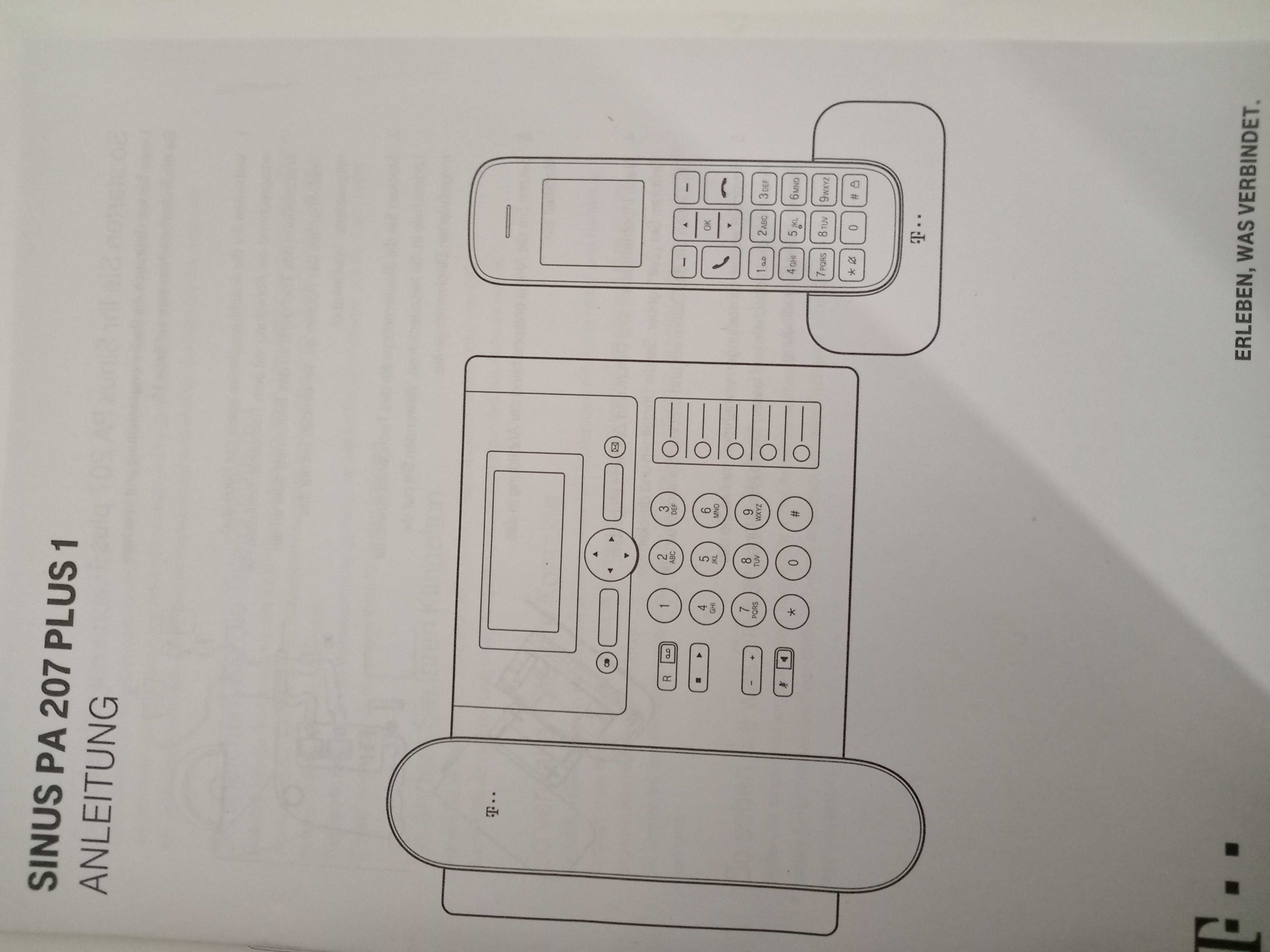 Telefon Stacjonarny Sinus PA207 Plus 1