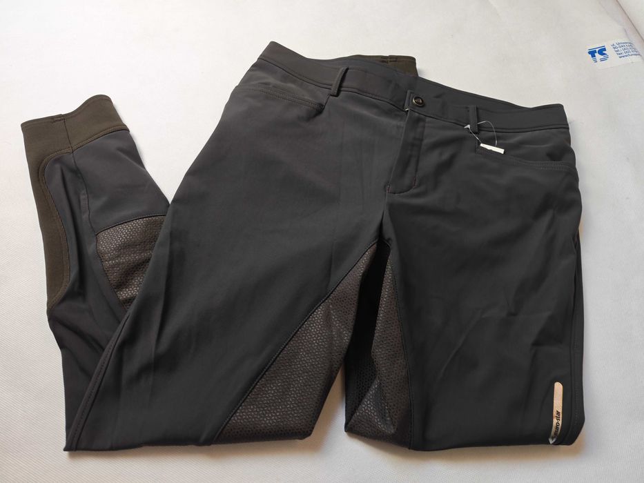 Nowe męskie bryczesy Eurostar Camillo FullGrip Mocca rozmiar 52
