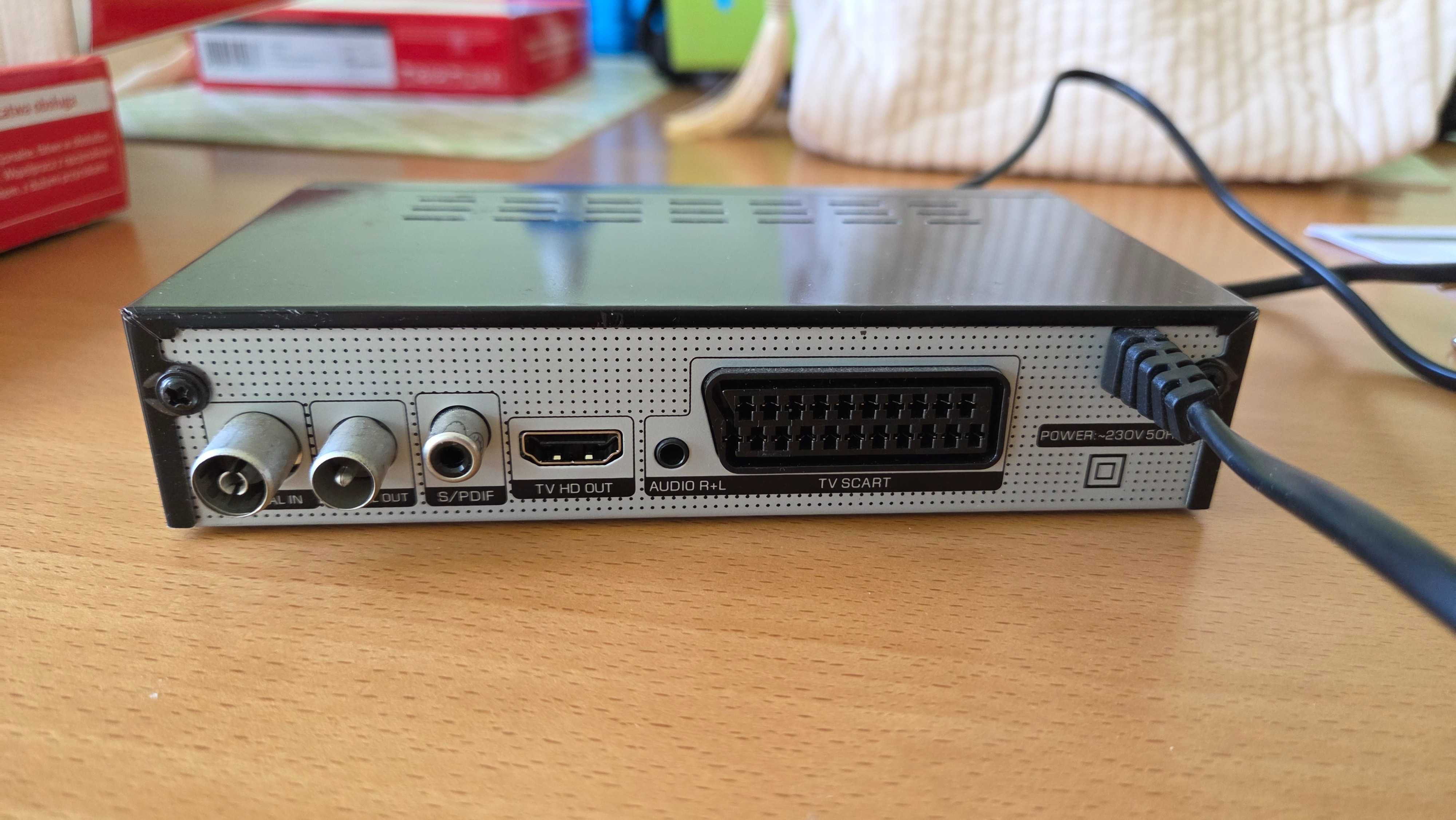 Dekoder Skymaster do naziemnej telewizji cyfrowej DVB-T2/HEVC/H.265