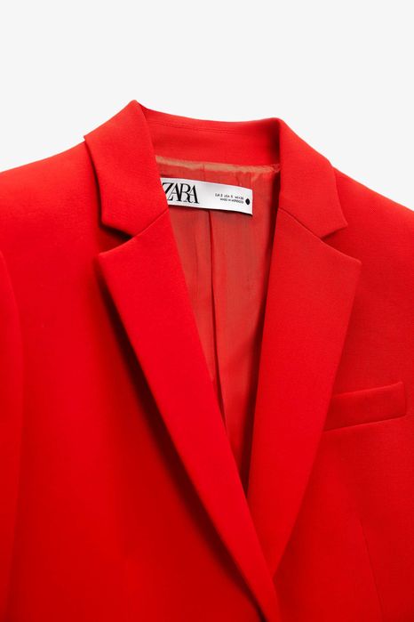 костюм зара Zara червоний красный одет один раз идеал сногсшибательный