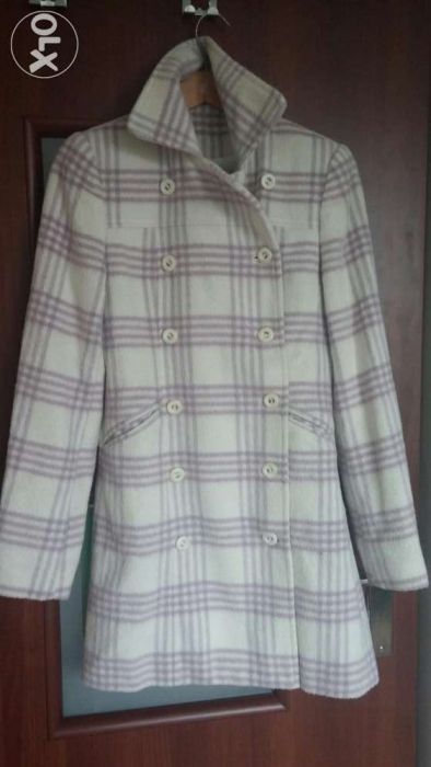 Welniany plaszcz, moher roz. 36