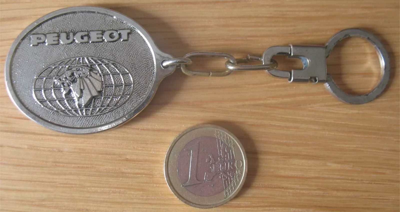 Porta-Chaves - Peugeot (símbolo clássico similar ao actual)