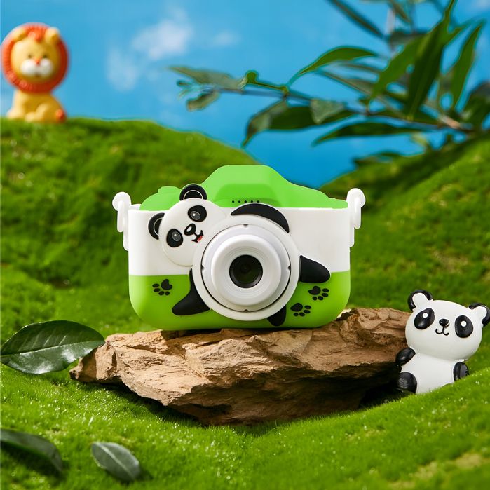 Aparat Fotograficzny Cyfrowy Dla Dzieci 40Mpx Kamera Gry + Karta 32Gb