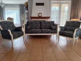 Sofa + 2 fotele, włoskie meble Selva