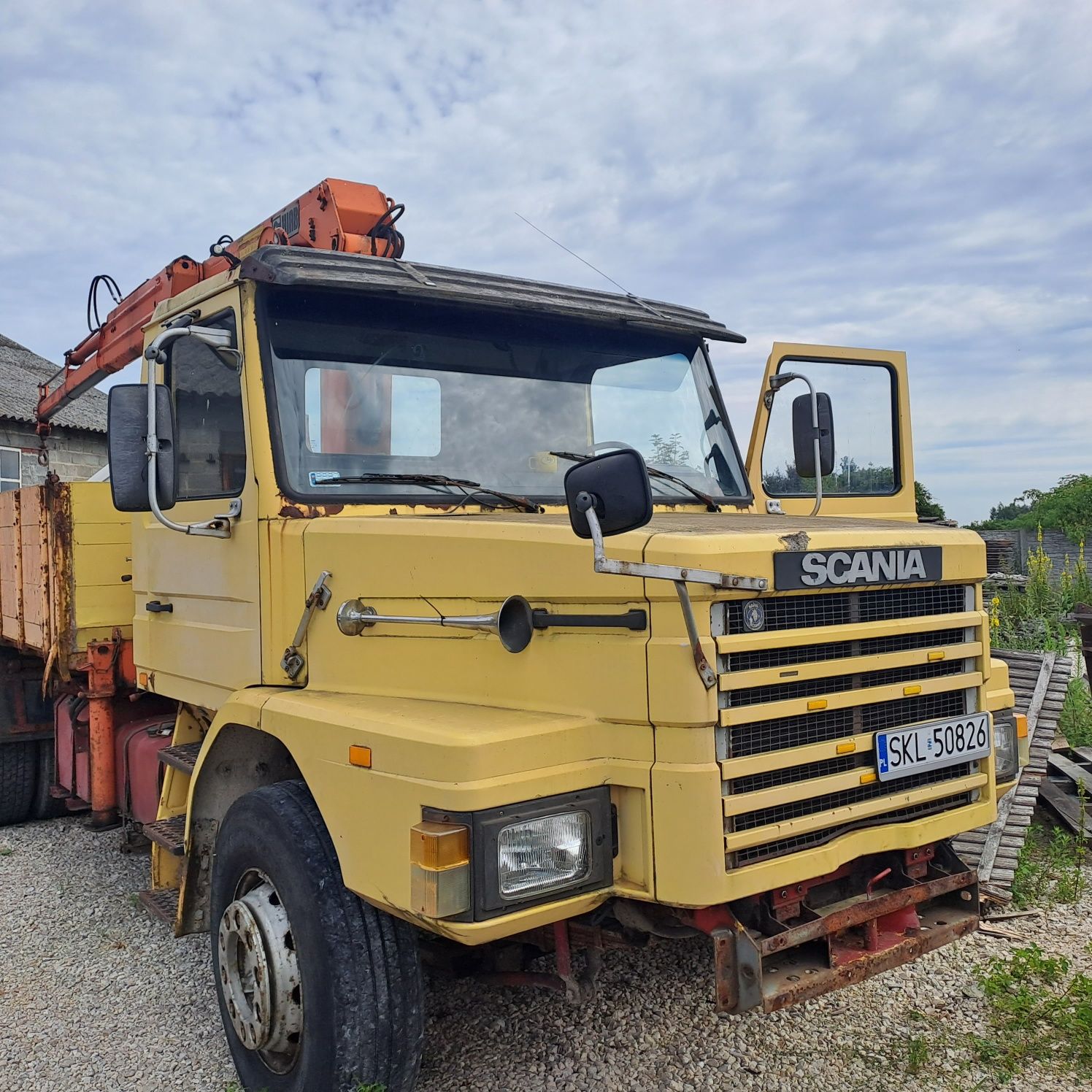 Scania 142 wywrot kiper hds 9t zamiana i