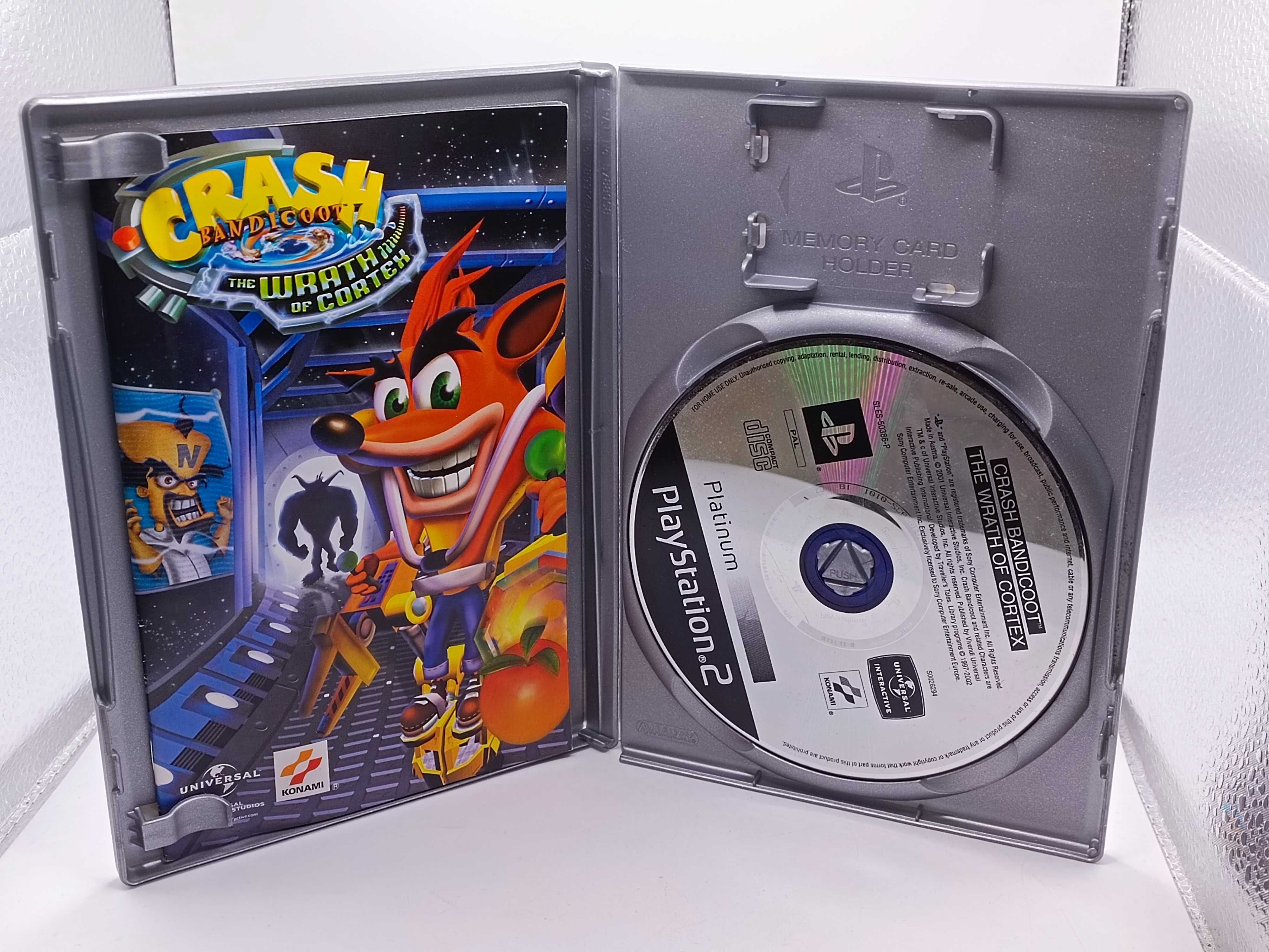 GRA Crash Bandicoot The Wrath Of Cortex NA PS2 139/02/25s
