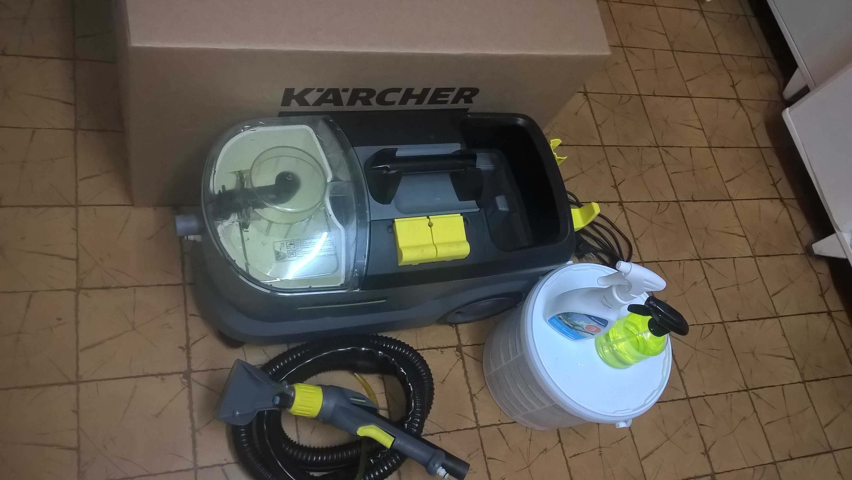 Odkurzacz piorący karcher puzzi 10/1 RM 760 Proszek