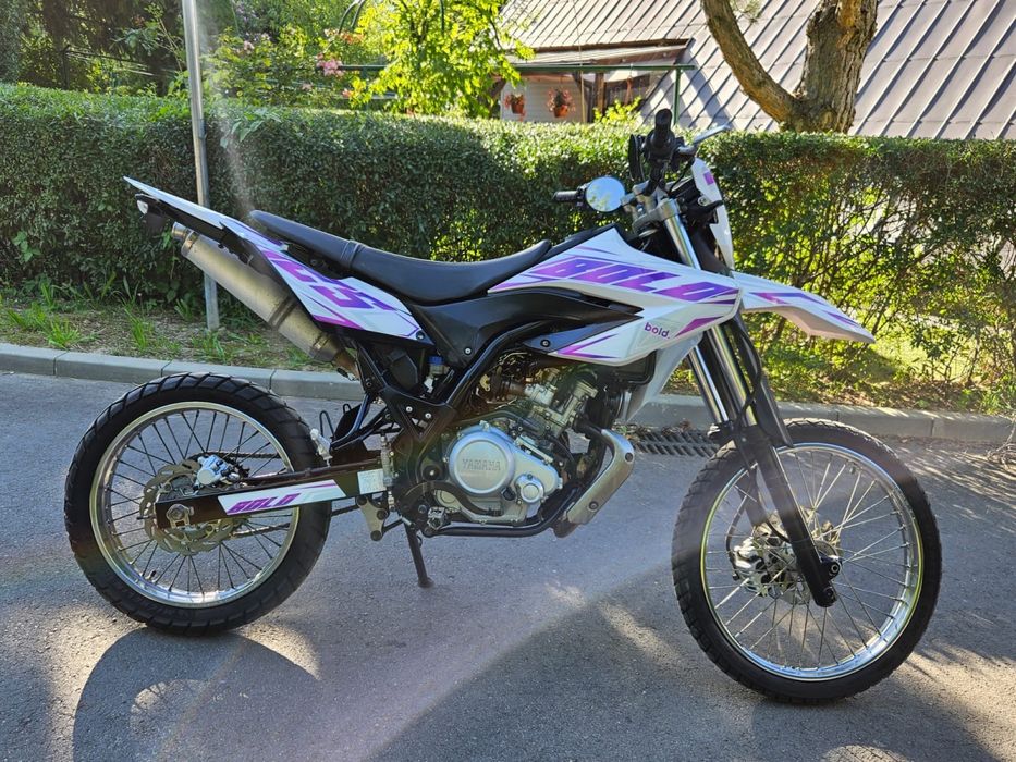 Yamaha wr 125 a1 b1 Leo Vince Zadbana Biała Idelana