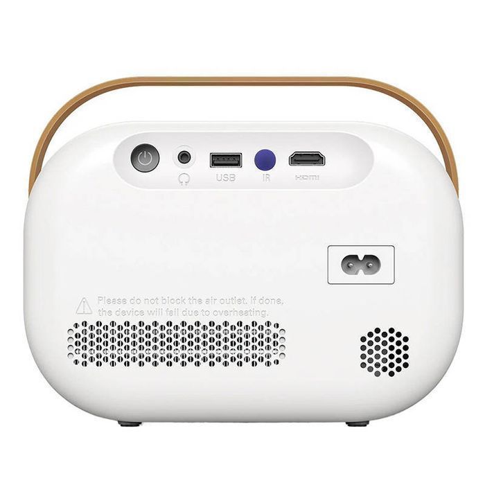 Rzutnik Wifi Android (Biały) Bw-V2 1080P Projektor Blitzwolf Bluetooth