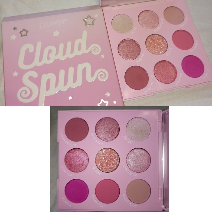 Палетки тіней ColourPop