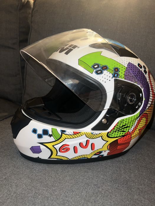 Capacete Moto Givi Junior 4 White