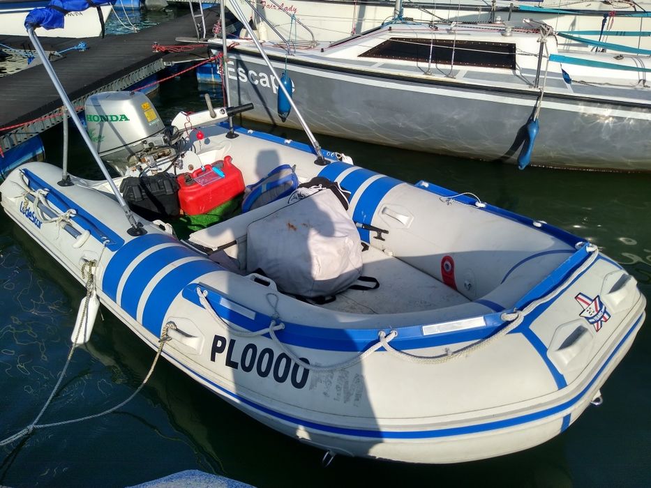 Łódź RIB z silnikiem  Honda 25KM  w cenie przyczepa