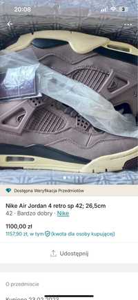 Nike air jordan rozmiar 42