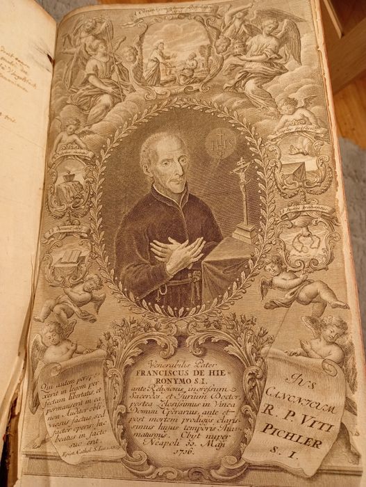 Starodruk 1733 Summa Prawa Kanonicznego - Katolicyzm - Finanse - Prawo