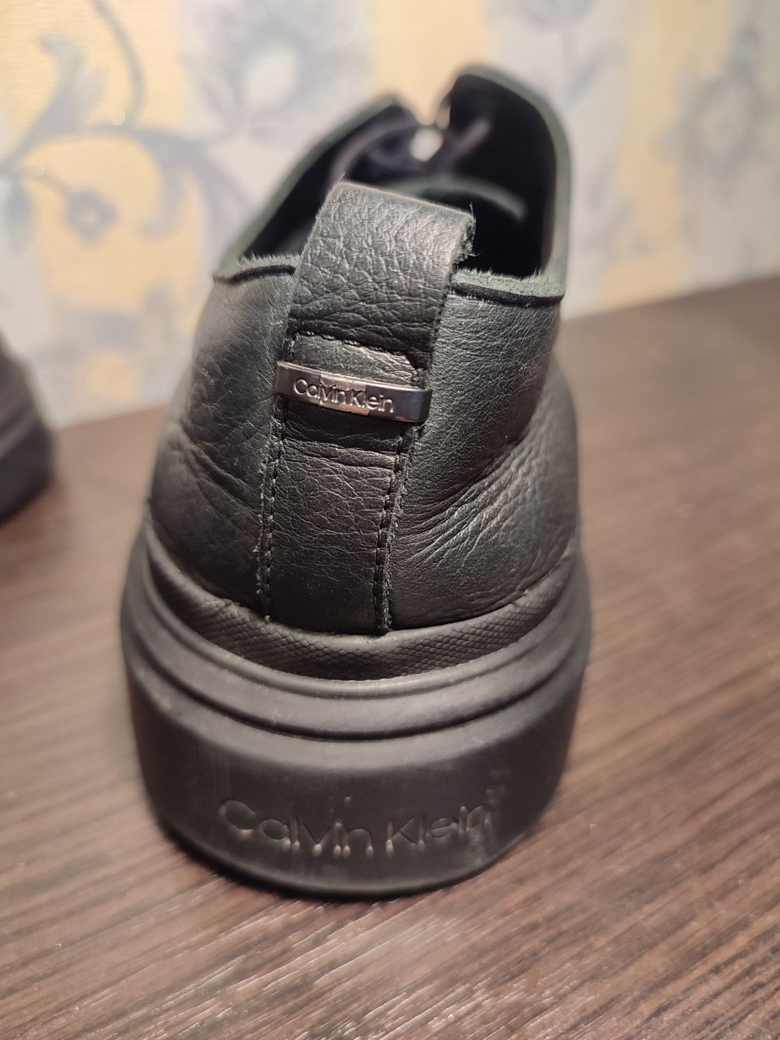 Мужские ботинки туфли Calvin Klein натуральная кожа размер 40