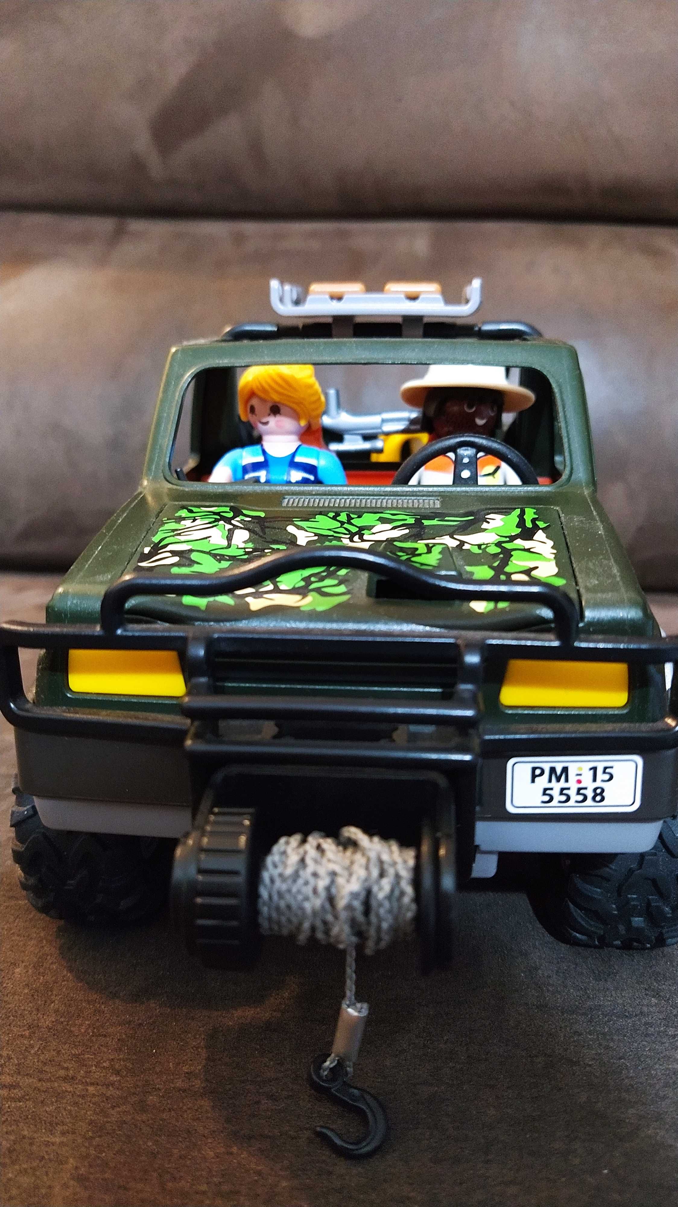 Zabawka Playmobil 5558 Wild Life Przygoda z samochodem terenowym