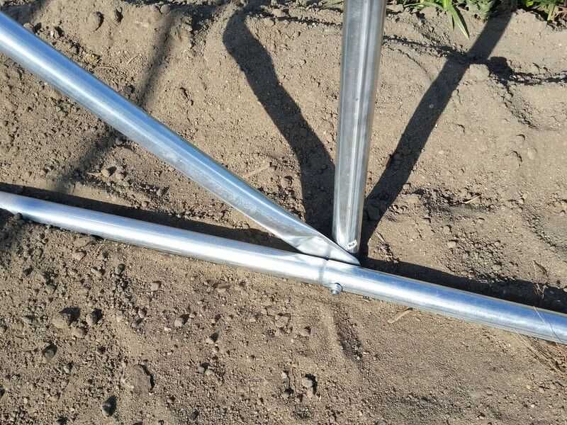 Estufa agrícola 6xx230cm TOP (2 portas Zip 7 ARCOS)