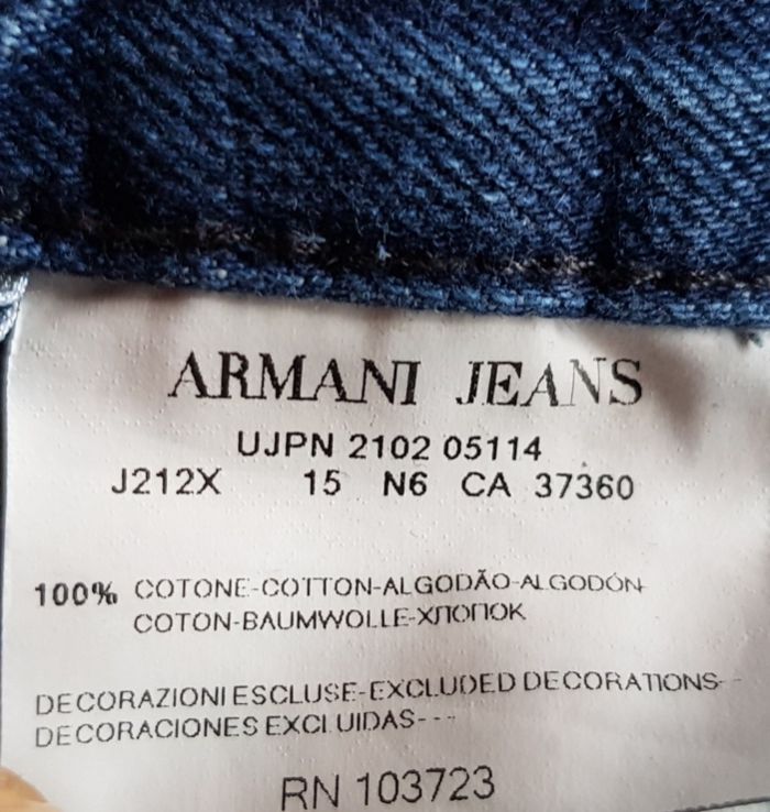 okazja! ARMANI Jeans dzinsy oryginalne