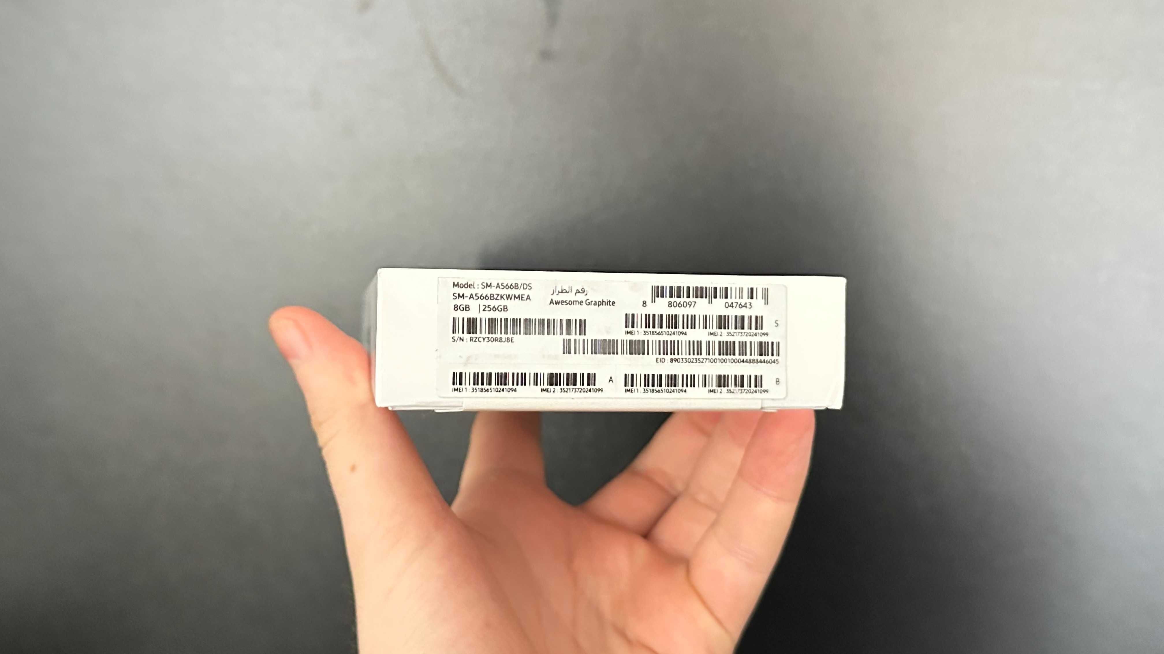 NEW Samsung Galaxy A56 256GB Awesome Graphite Гарантія від магазину