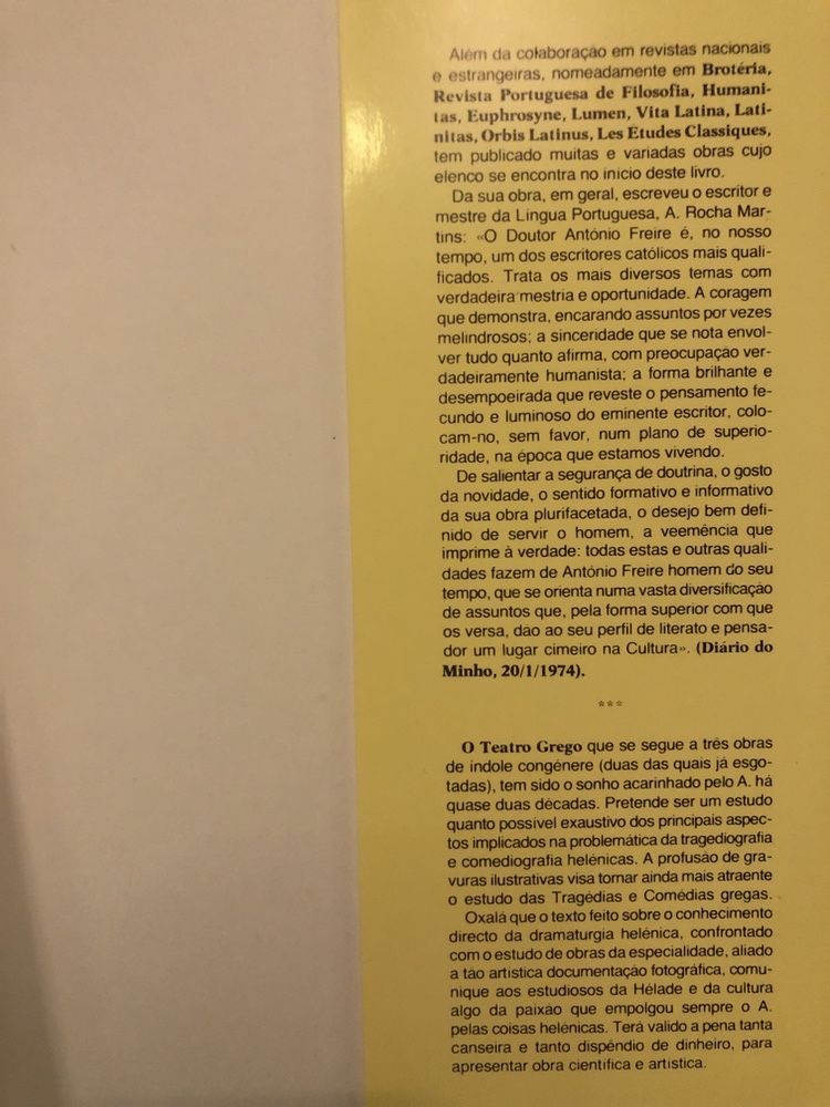 O Teatro Grego - Prof. António Freire