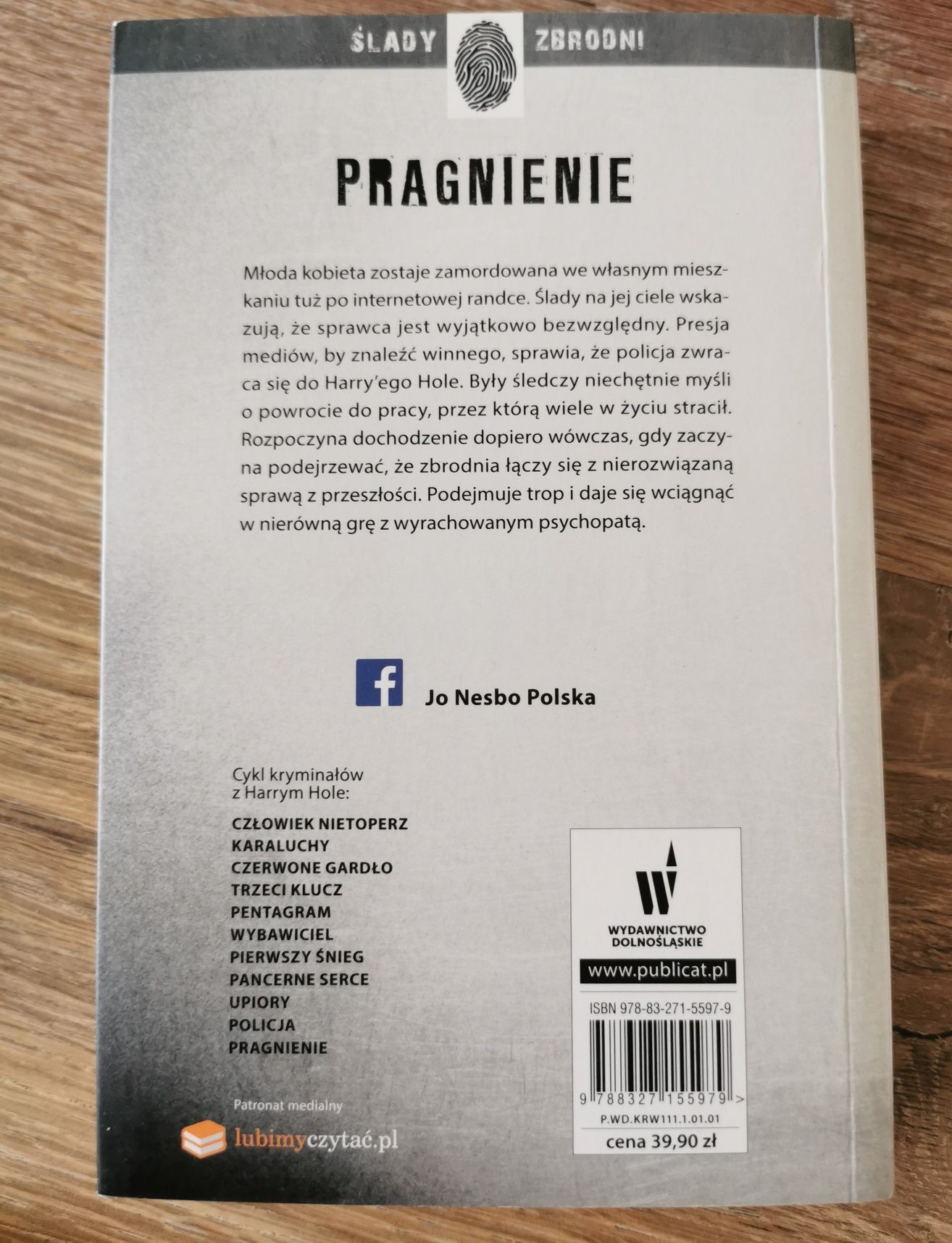 Jo Nesbo Pragnienie (Harry Hole)
