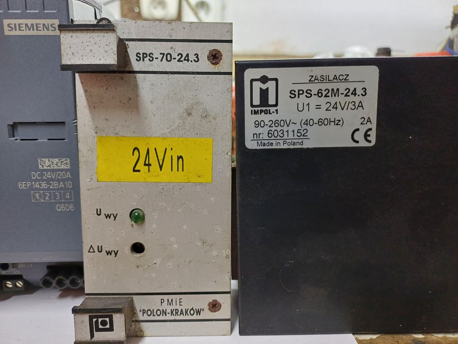 Zasilacze przemysłowe