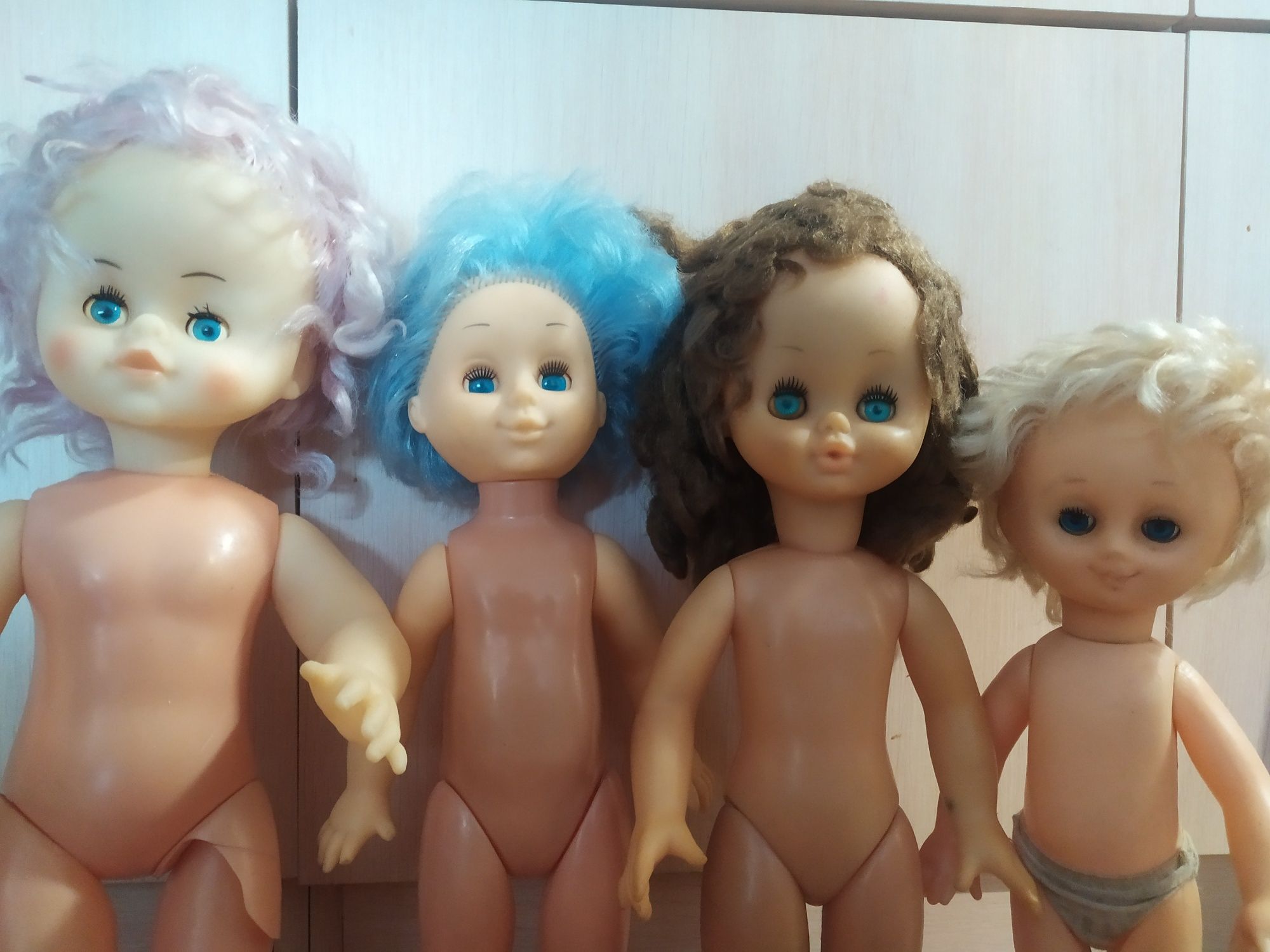 Дешево. ШІСТЬ вінтажних ляльок СССР ГДР.